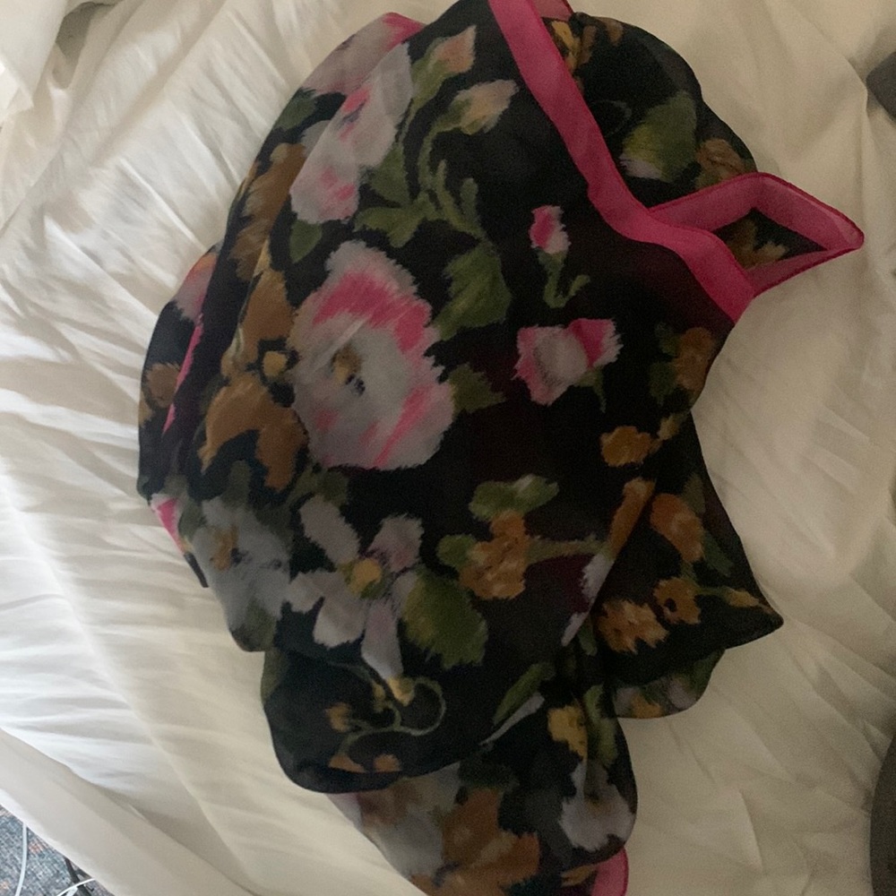 Brooks Brothers long silk scarf